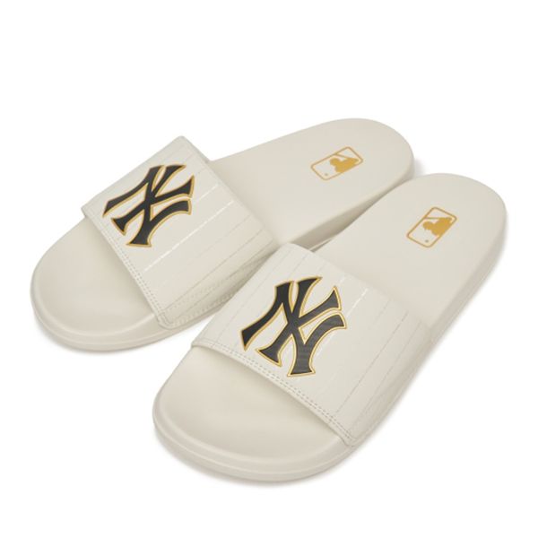 Khám phá Dép MLB Mound  New York Yankees 3ALPAD323-50WHS Màu Trắng