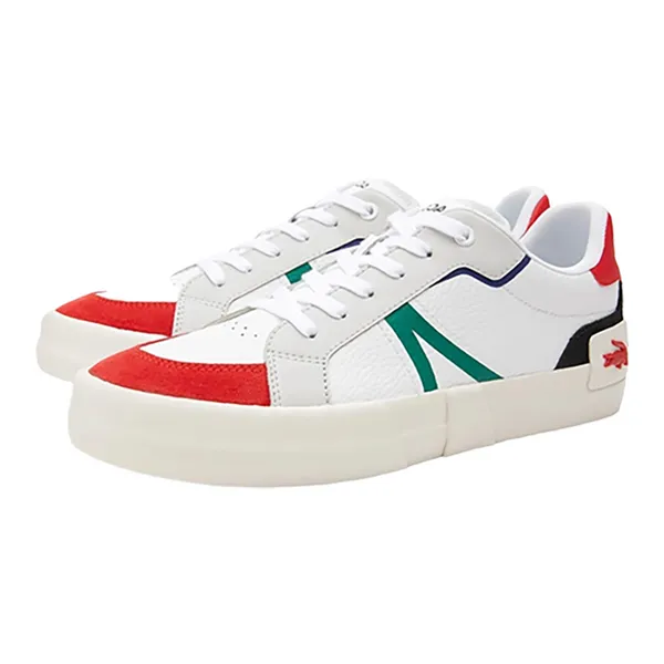 Khám phá Giày Thể Thao Lacoste L004 Leather Color-Pop 222 Màu Trắng/Đỏ-40
