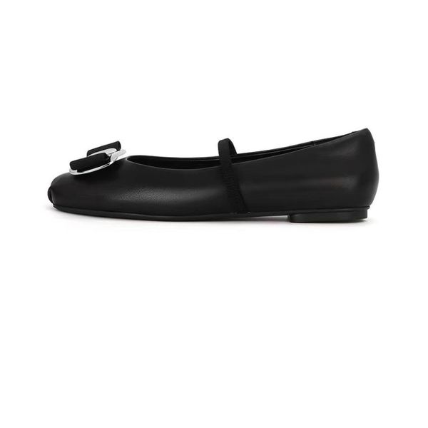 Khám phá Giày Búp Bê Nữ TGG A358-1 Màu Đen Da Mềm Size 39