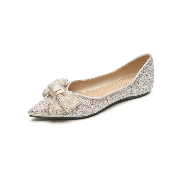 Khám phá Giày Búp Bê Nữ TGG 5933-1N Màu Trắng Ngà Da Mềm Size 37