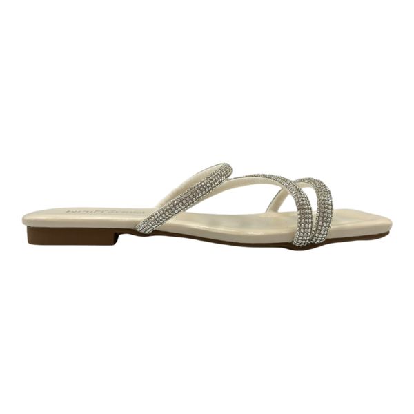 Khám phá Dép Bệt Nữ TGG D839-2 Màu Trắng Da Trơn Size 35 