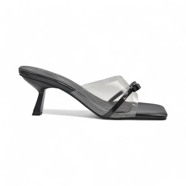 Khám phá Dép Cao Gót Nữ TGG UN703-9 Màu Đen Da Mềm Size 35 