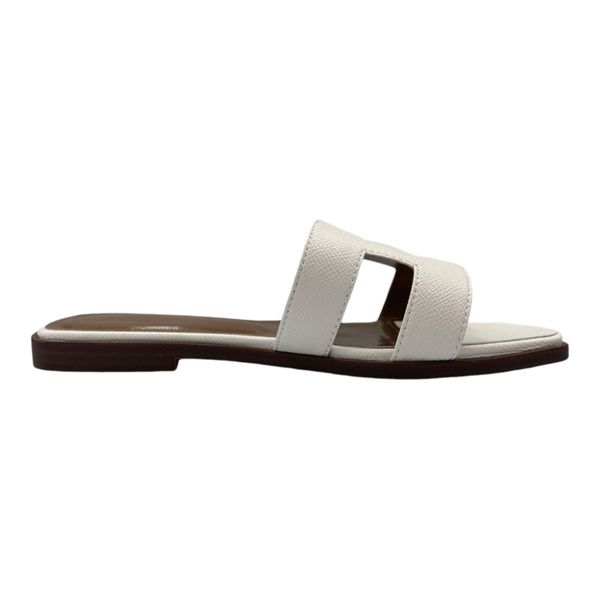 Khám phá Dép Nữ TGG H38 Màu Trắng Da Mềm Size 35