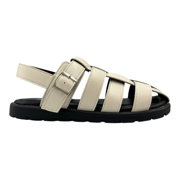 Khám phá Dép Sandal Nữ TGG X326-1 Màu Trắng Da Trơn Size 36