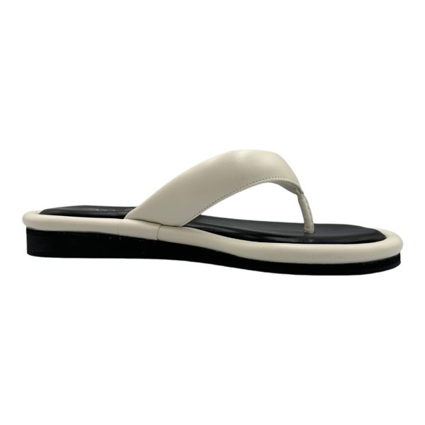 Khám phá Dép Xỏ Ngón Nữ TGG SW9933 Màu Trắng Da Trơn Size 35 