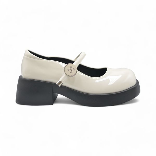 Khám phá Giày Lolita Nữ TGG A88-11 Màu Trắng Da Bóng Size 39
