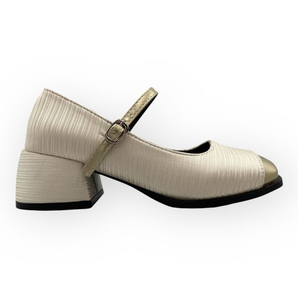Khám phá Giày Mary Jane Nữ TGG D1704 Màu Trắng Da Mềm Size 37
