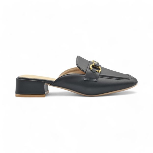 Khám phá Giày Sục Nữ TGG A6606 Màu Đen Da Lì Size 35