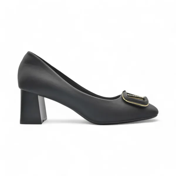 Khám phá Giày Cao Gót TGG 616-23 Màu Đen Valention Da Lì Size 39