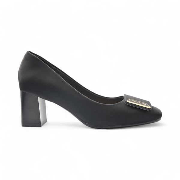 Khám phá Giày Cao Gót TGG A678-1 Da Lụa Màu Đen Size 35