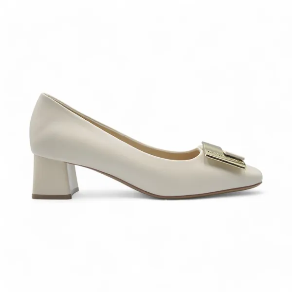 Khám phá Giày Cao Gót TGG M998-30 Da Lì Màu Be Size 35