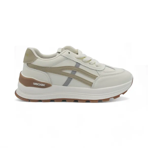 Khám phá Giày Thể Thao Nữ TGG H2421 Trắng Phối Nâu Size 40