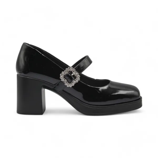 Khám phá Giày Búp Bê Nữ TGG 2809 Màu Đen Da Bóng Size 36