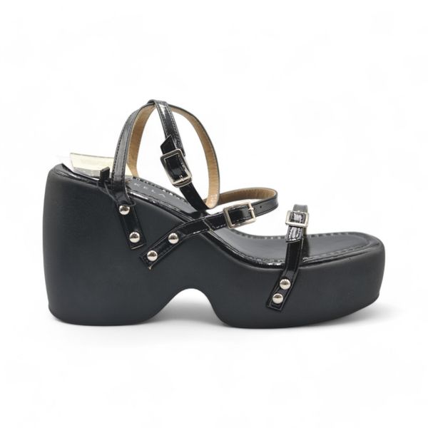 Khám phá Dép Sandal Nữ TGG SW8-813 Màu Đen Da Trơn Size 37