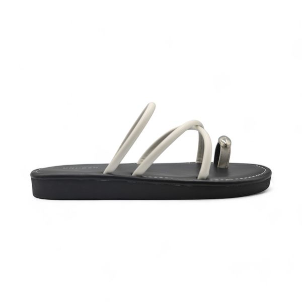 Khám phá Dép Xỏ Ngón Nữ TGG UN5688-1 Màu Trắng Da Mềm Size 36