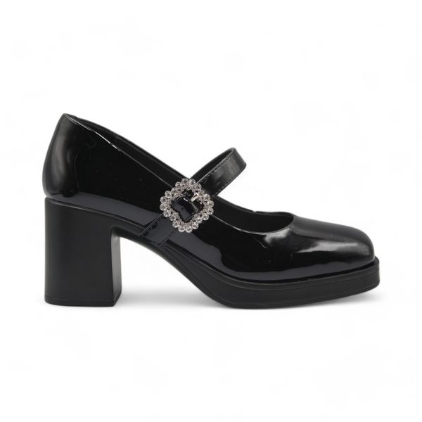 Khám phá Giày Búp Bê Nữ TGG 2809 Màu Đen Da Bóng Size 35