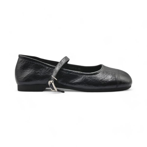 Khám phá Giày Búp Bê Nữ TGG D5928-3 Màu Đen Da Mềm Size 37