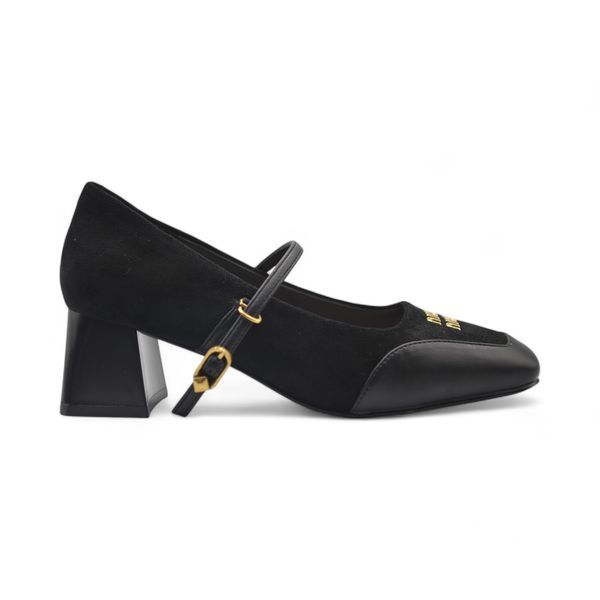 Khám phá Giày Cao Gót Nữ TGG D970-3 Màu Đen Da Lộn Size 36