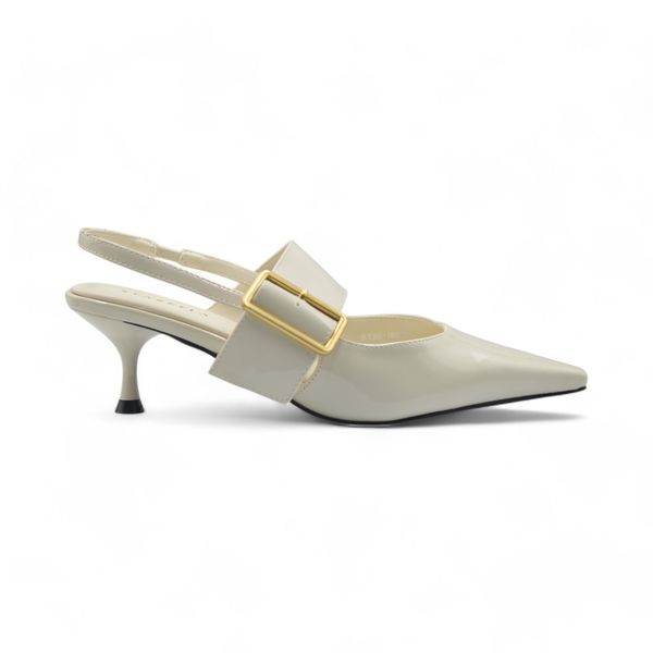 Khám phá Giày Cao Gót Nữ TGG ST88-189 Màu Trắng Da Bóng Size 36