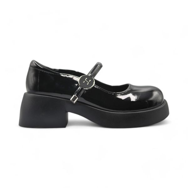 Khám phá Giày Lolita Nữ TGG A88-11 Màu Đen Da Bóng Size 37