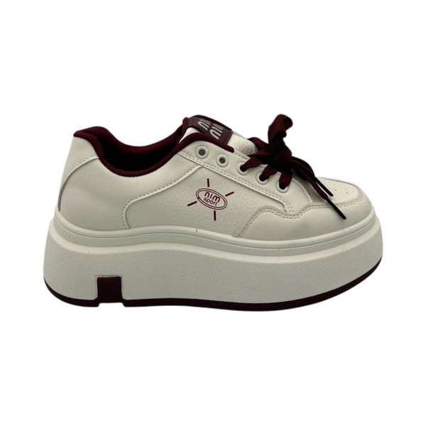 Khám phá Giày Thể Thao Nữ TGG A-888 Màu Trắng Phối Đỏ Size 36