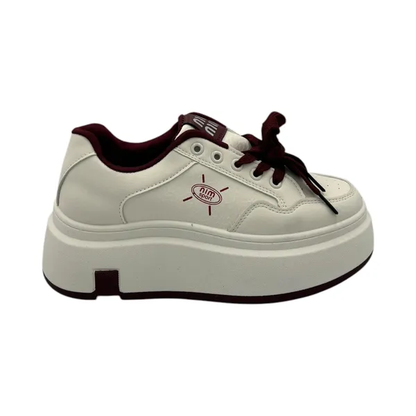 Khám phá Giày Thể Thao Nữ TGG A-888 Màu Trắng Phối Đỏ Size 38