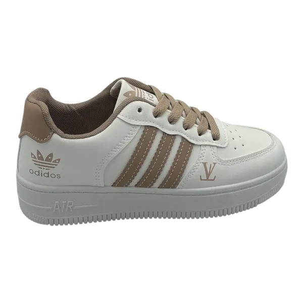 Khám phá Giày Thể Thao Nữ TGG AJ389 Trắng Phối Dây Nâu Size 38