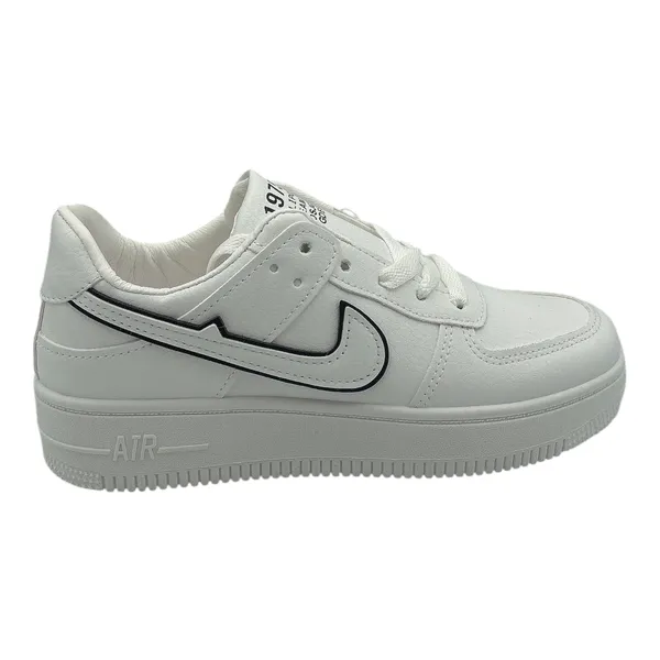 Khám phá Giày Thể Thao Nữ TGG AJ008 Viền Đen Dây Trắng Size 37
