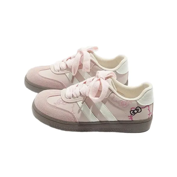 Khám phá Giày Thể Thao Nữ TGG M08 Màu Hồng Phối Sọc Trắng Size 36