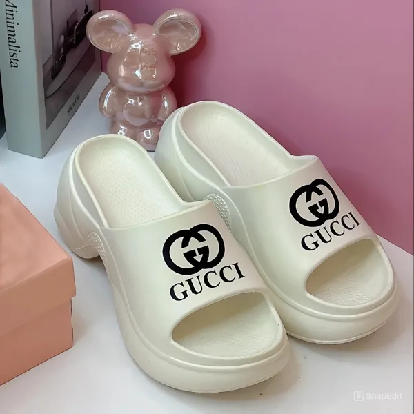 Khám phá Dép Nữ TGG 2005 Màu Trắng Da Lì Size 36-37