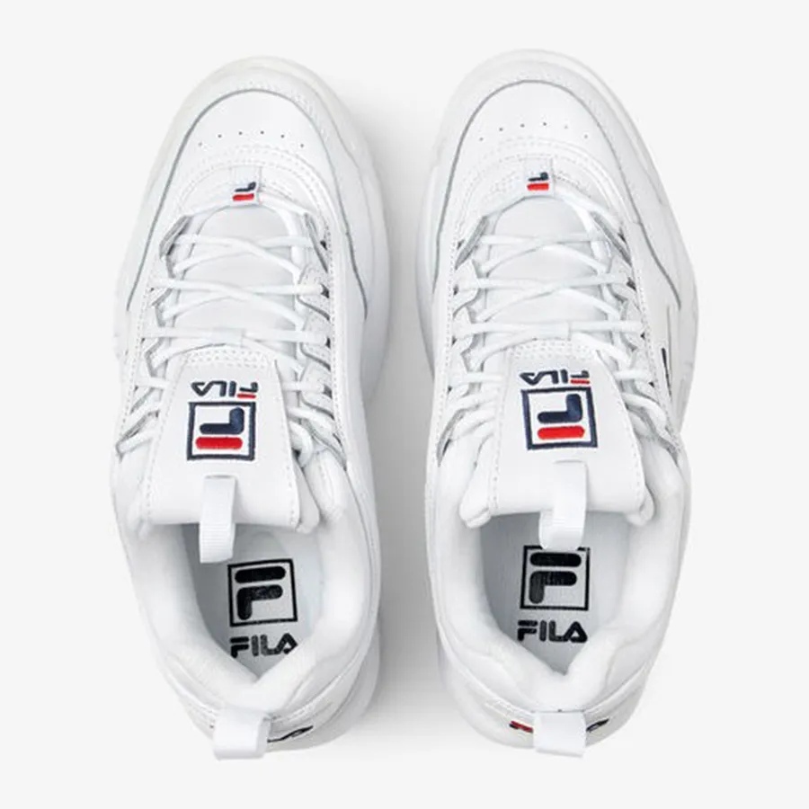 Giày Thể Thao Fila Women's Disruptor 2 Premium Màu Trắng -38.5