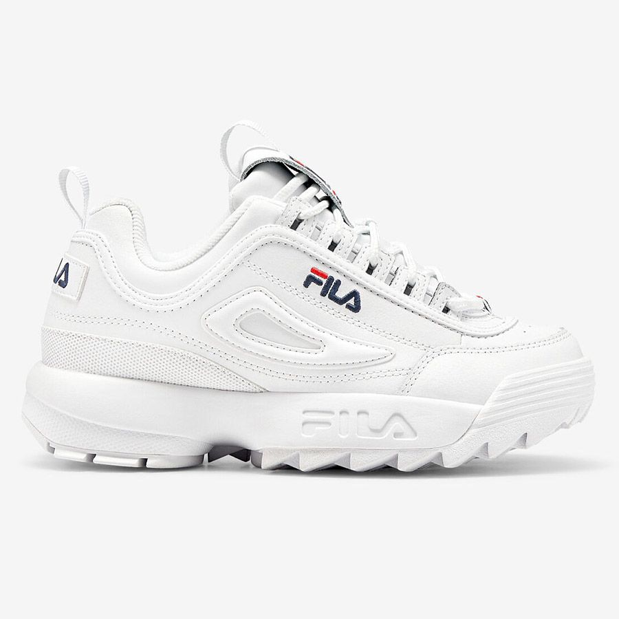 Giày Thể Thao Fila Women's Disruptor 2 Premium Màu Trắng -38.5