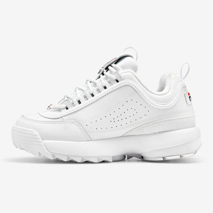 Giày Thể Thao Fila Women's Disruptor 2 Premium Màu Trắng -38.5