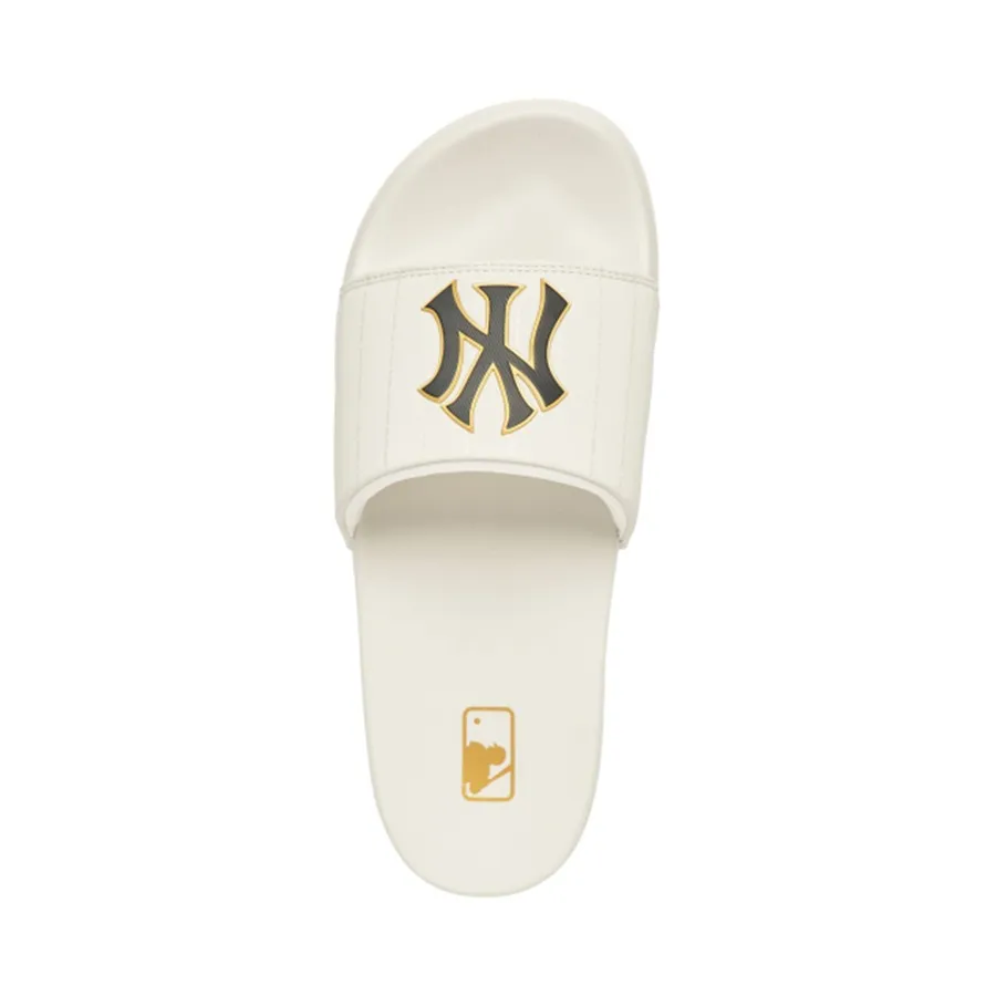 Dép MLB Mound  New York Yankees 3ALPAD323-50WHS Màu Trắng
