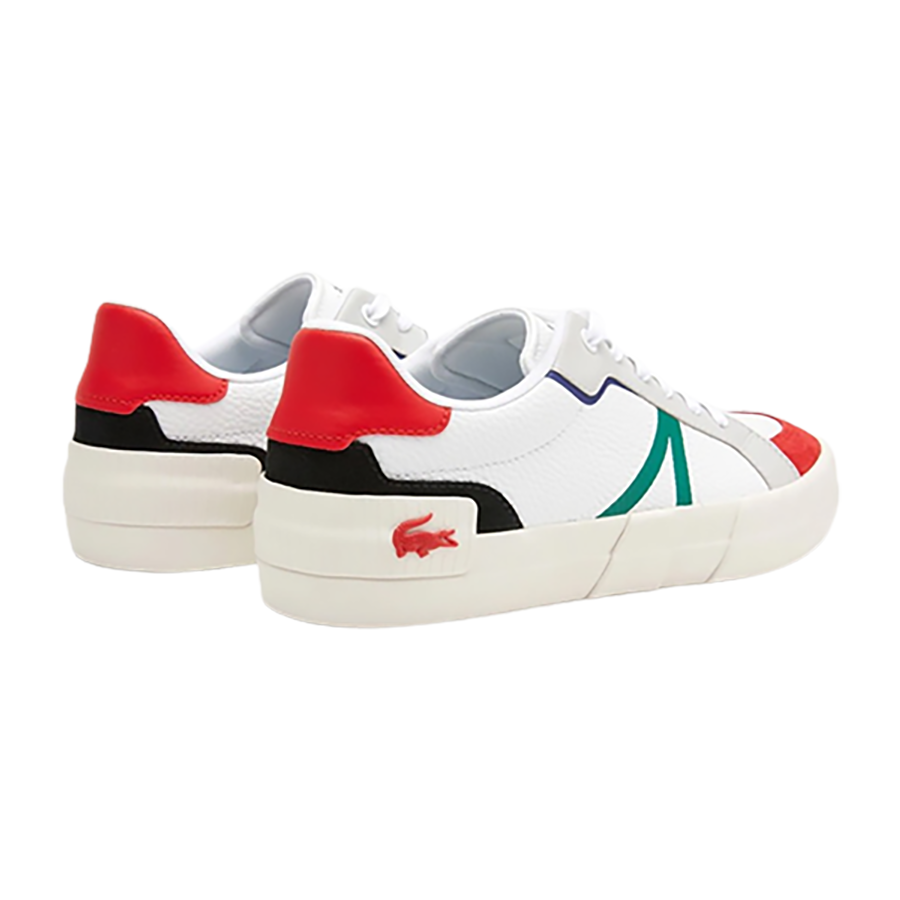 Giày Thể Thao Lacoste L004 Leather Color-Pop 222 Màu Trắng/Đỏ-40