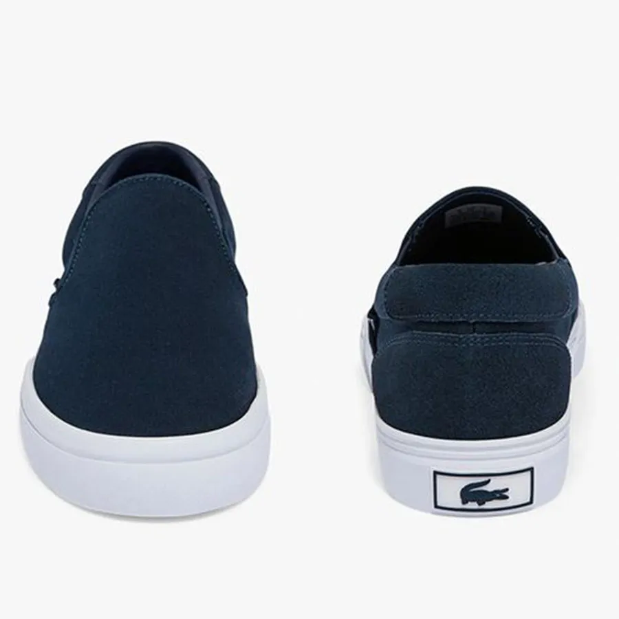 Giày Slip On Lacoste Jump Serve Canvas Slip On Màu Xanh Navy