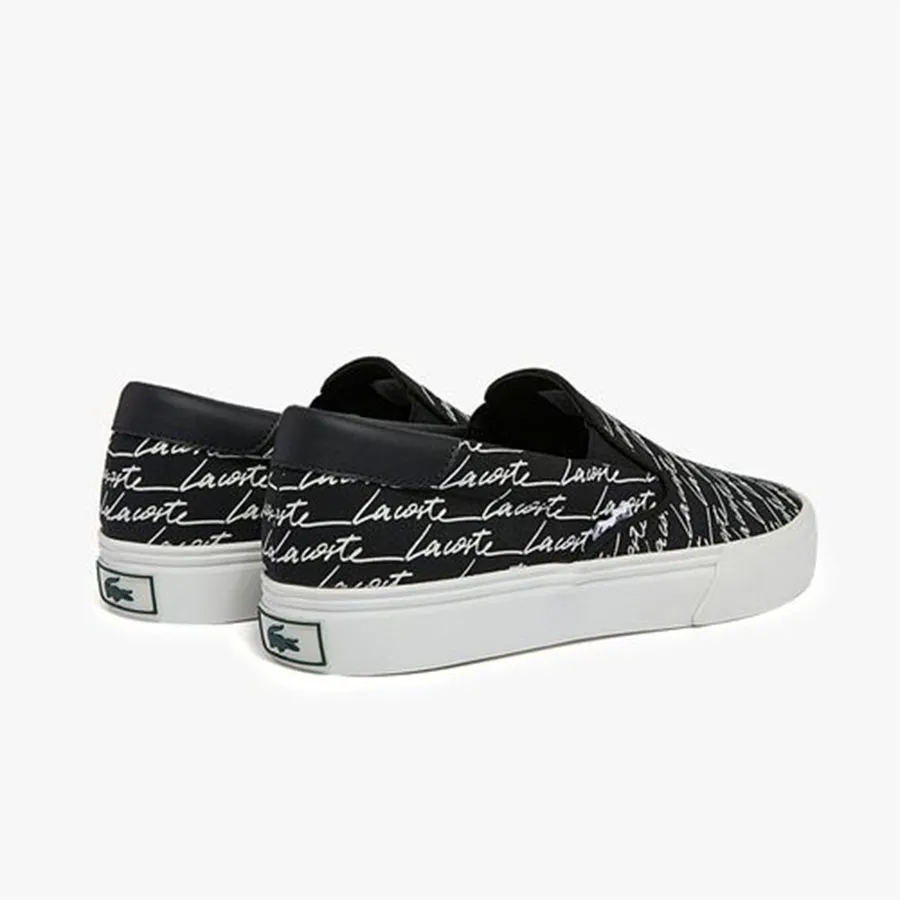 Giày Lacoste Jump Serve Slip On 0121 Màu Đen-40.5