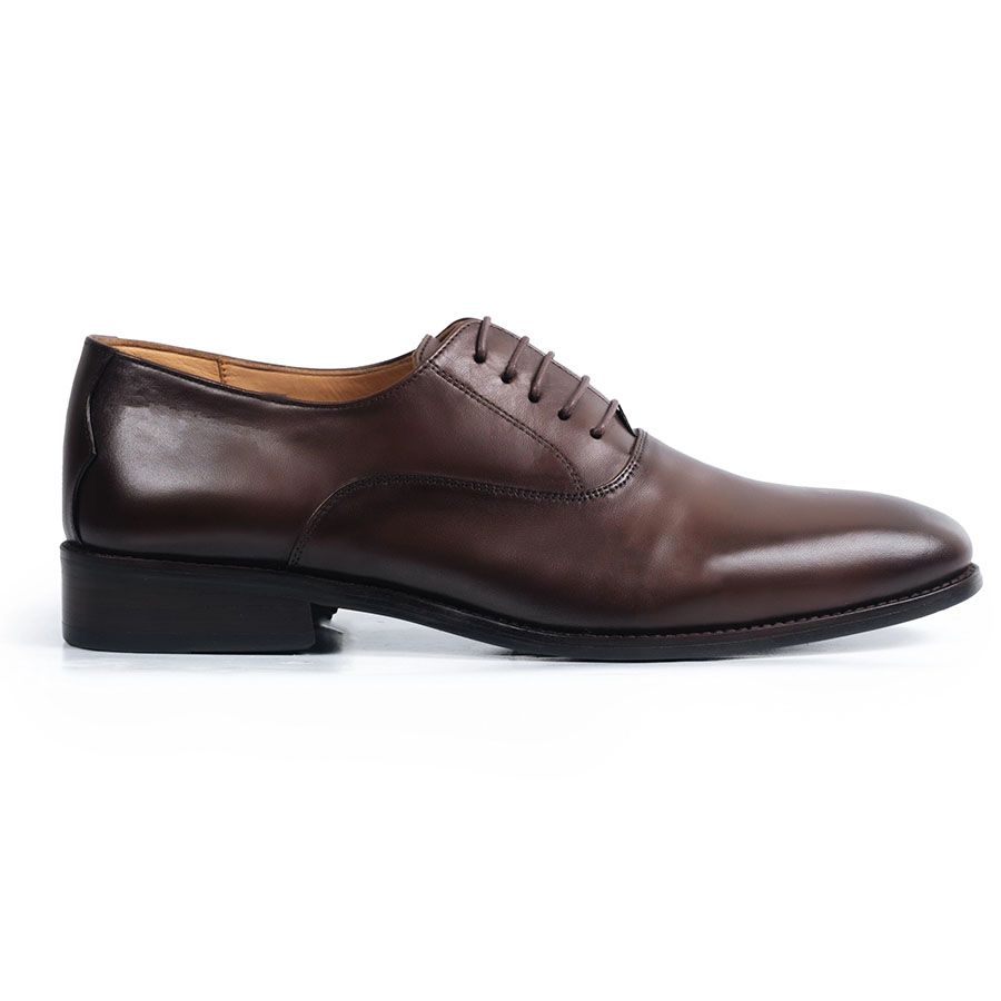 Giày Tây Be Classy Classic Oxford- OF18 Màu Nâu Đậm-43