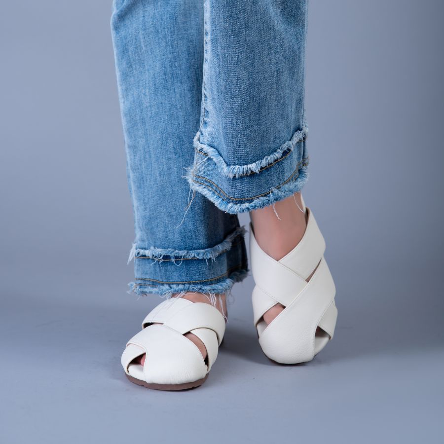 Dép Nữ TGG 1966-2 Màu Nâu Da Mềm Size 37