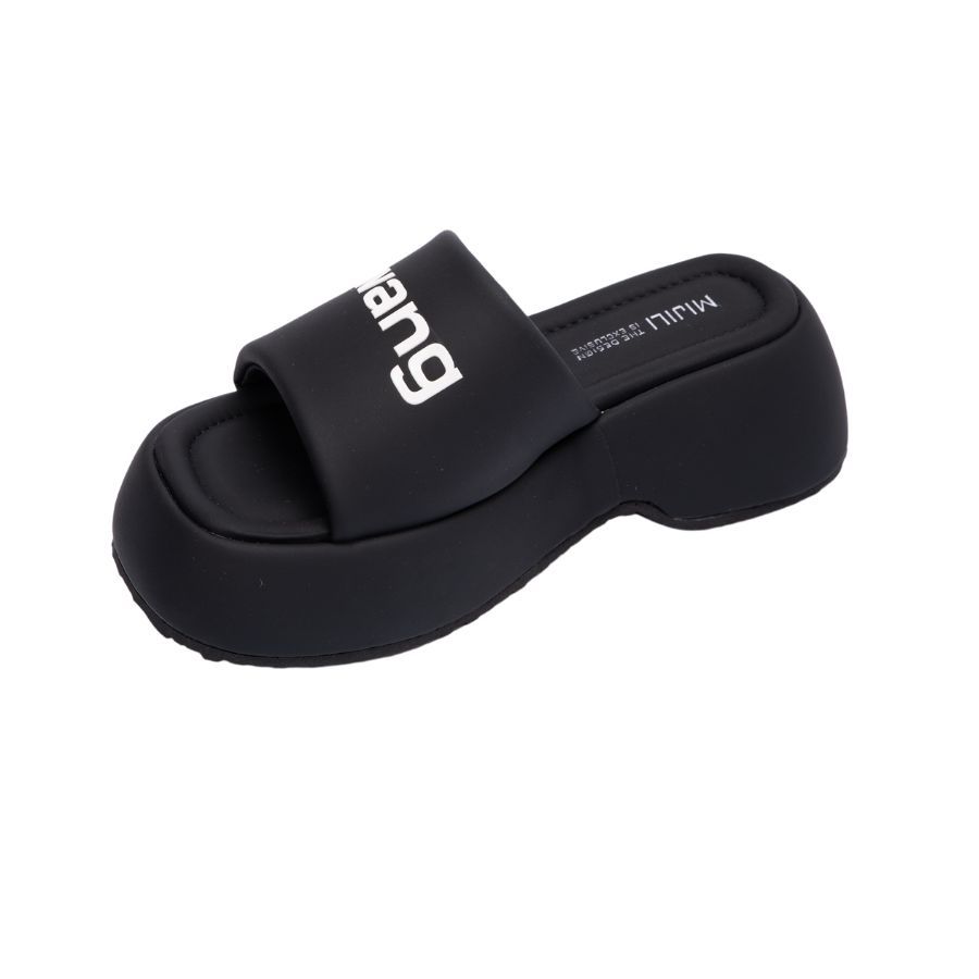 Dép Nữ TGG D378-3 Màu Trắng Da Pu Size 39