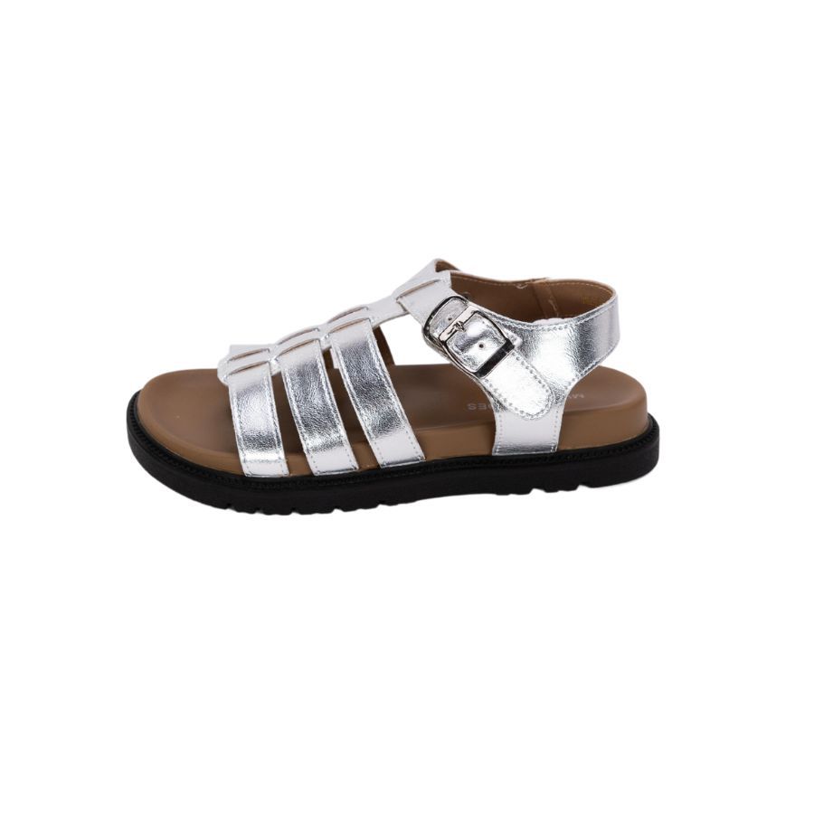 Dép Sandal Nữ TGG A550-7 Màu Vàng Nhạt Da Mềm Size 35