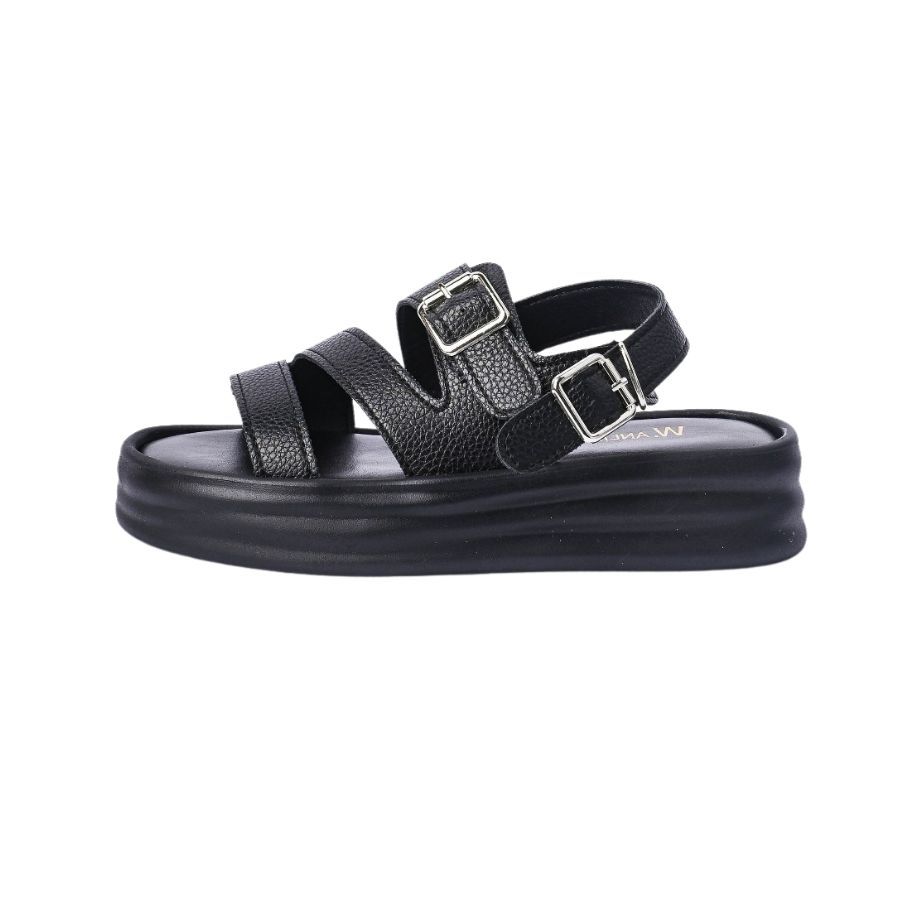Dép Sandal Nữ TGG S681 Da Mềm Màu Trắng Size 35