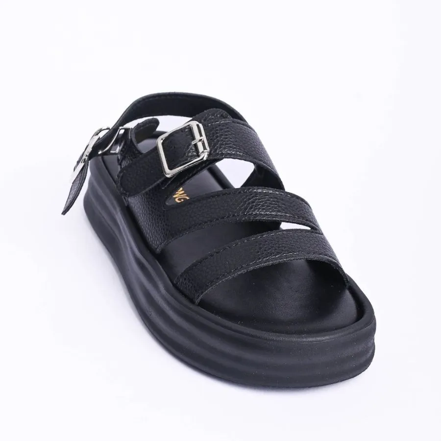 Dép Sandal Nữ TGG S681 Da Mềm Màu Trắng Size 35