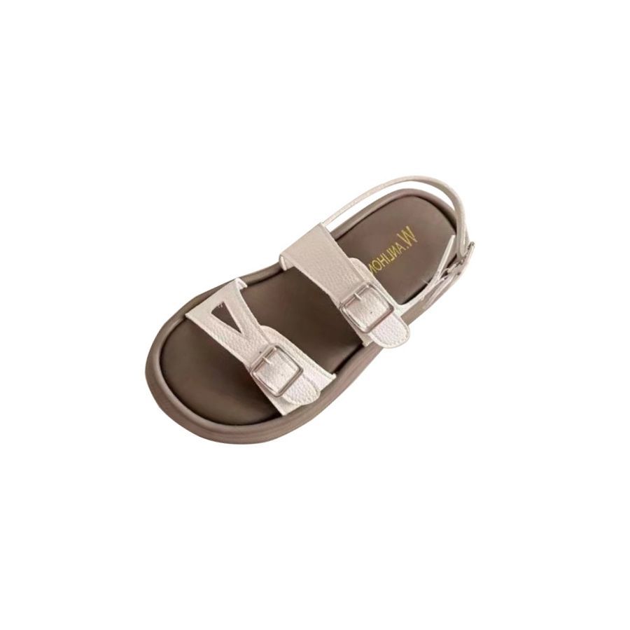 Dép Sandal Nữ TGG S696 Da Mềm Màu Đen Size 36