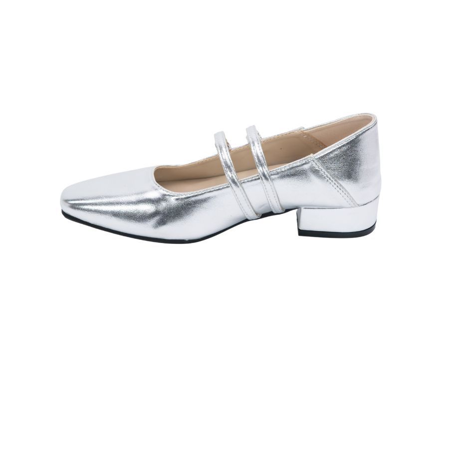 Giày Búp Bê Nữ TGG UN5995-2 Màu Trắng Da Mềm Size 36