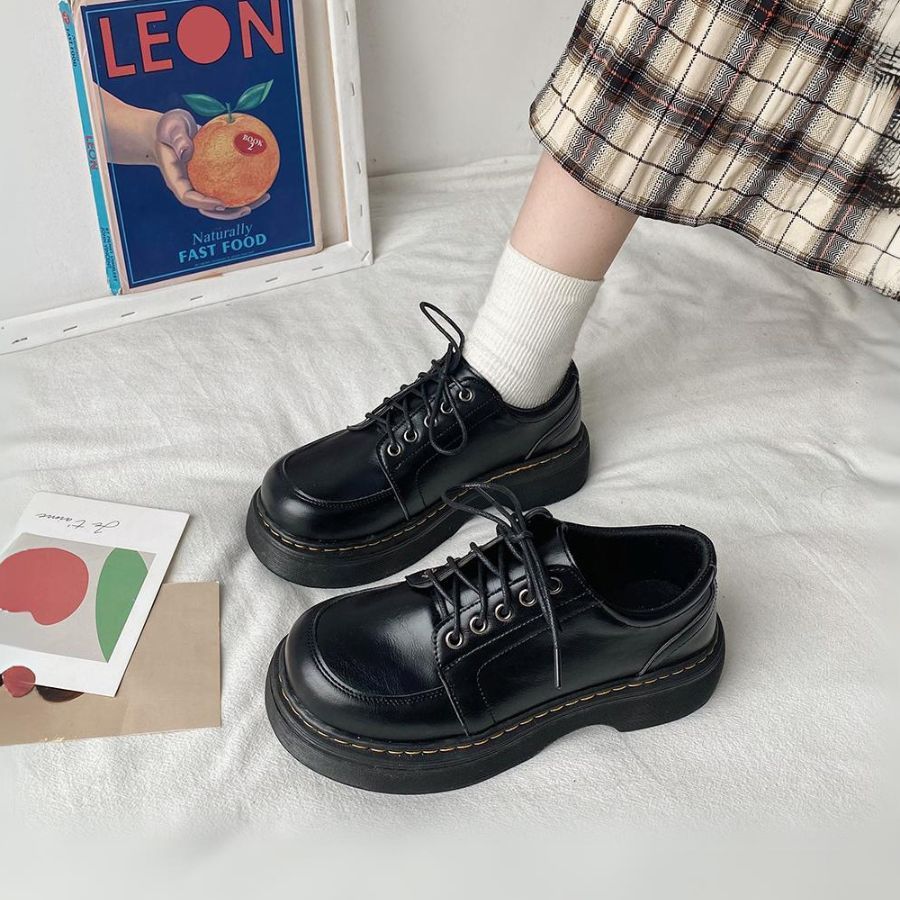 Giày Oxford Kelly Nữ TGG 3982101 Màu Nâu Da Trơn Size 36