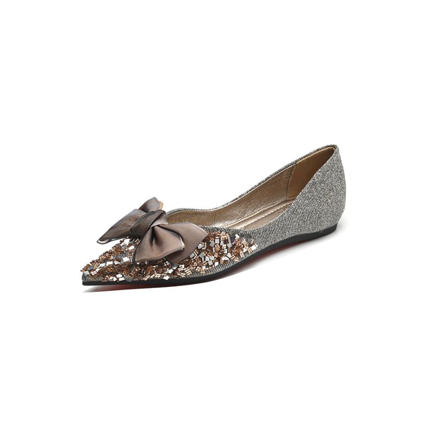 Giày Búp Bê Nữ TGG 658-39 Màu Đậm Da Mềm Size 38