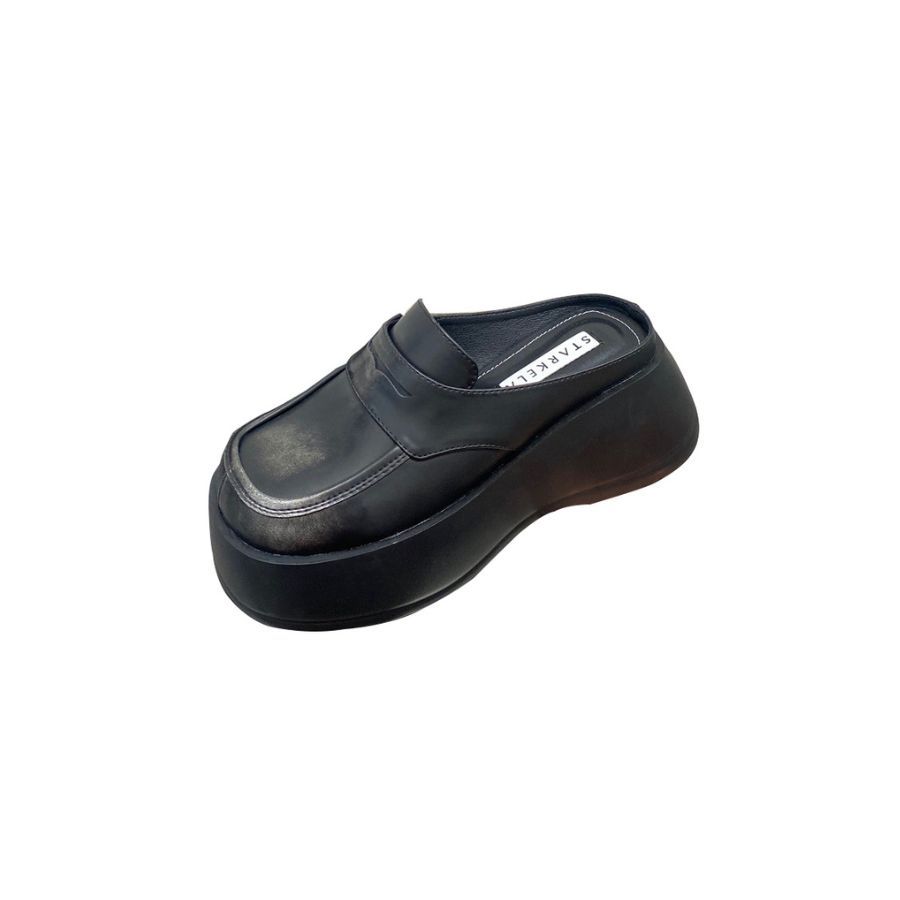 Giày Sục Nữ TGG SW8-810 Màu Đen Da Pu Size 37