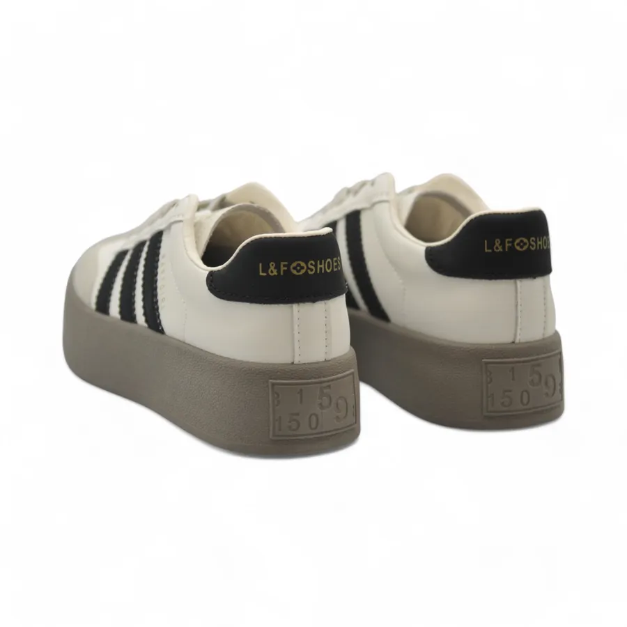 Giày thể thao nữ TGG D3302 Da Màu Trắng Size 37