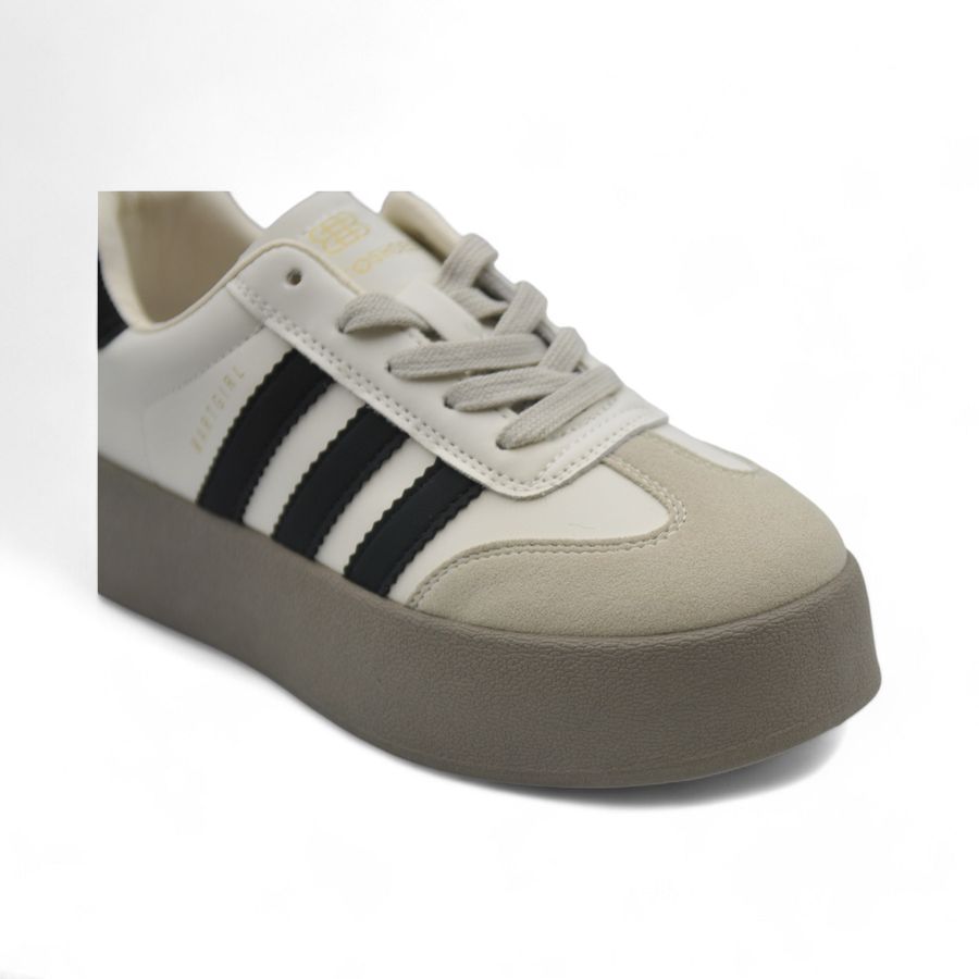 Giày thể thao nữ TGG D3302 Da Màu Trắng Size 39